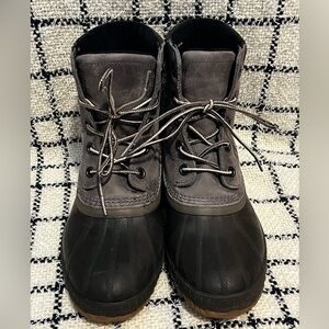 Sorel Cheyanne II Quarry Leather Waterproof Winter Boots
